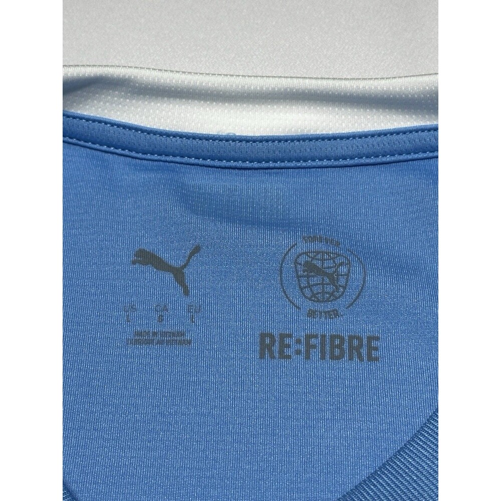 Puma Manchester City Home Jersey Mens Size Large Authentic 780338 NWT New - Picture 3 of 16